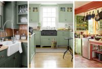 10 Green Kitchen Ideas Best Green Paint Colors For Kitchens for measurements 2400 X 1200