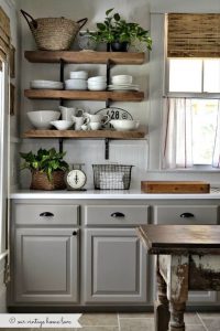 27 Best Rustic Kitchen Cabinet Ideas And Designs For 2018 inside sizing 1065 X 1600