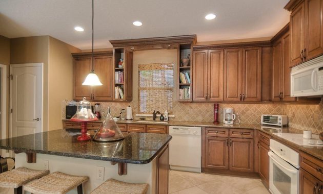 42 Inch Kitchen Cabinets 9 Foot Ceiling Kitchen 9 Ft Kitchen throughout size 1280 X 854