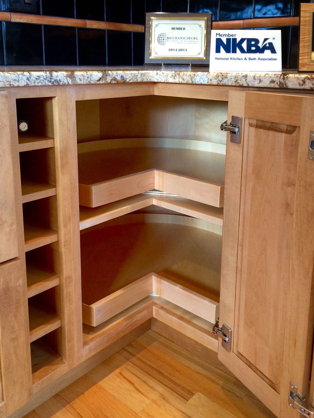 5 Solutions For Your Corner Cabinet Storage Needs Mother Hubbards for proportions 1050 X 1400