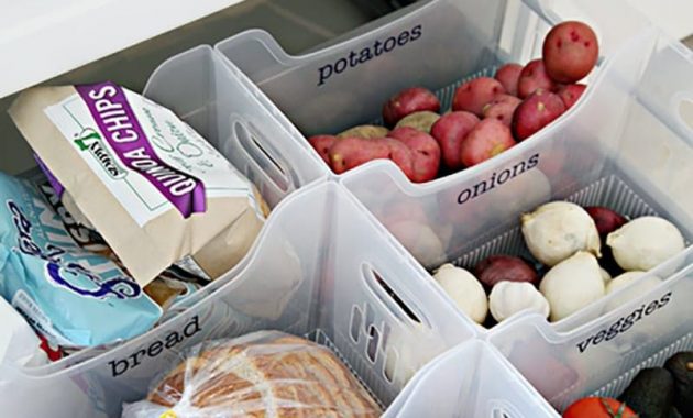 9 Ways To Organize A Kitchen Without Many Or Any Cabinets for measurements 800 X 1200