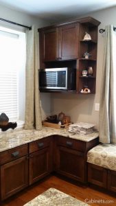 A Microwave Wall Cabinet Paired With A Shelf End Wall Cabinet In inside sizing 2250 X 4000