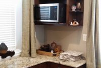 A Microwave Wall Cabinet Paired With A Shelf End Wall Cabinet In inside sizing 2250 X 4000