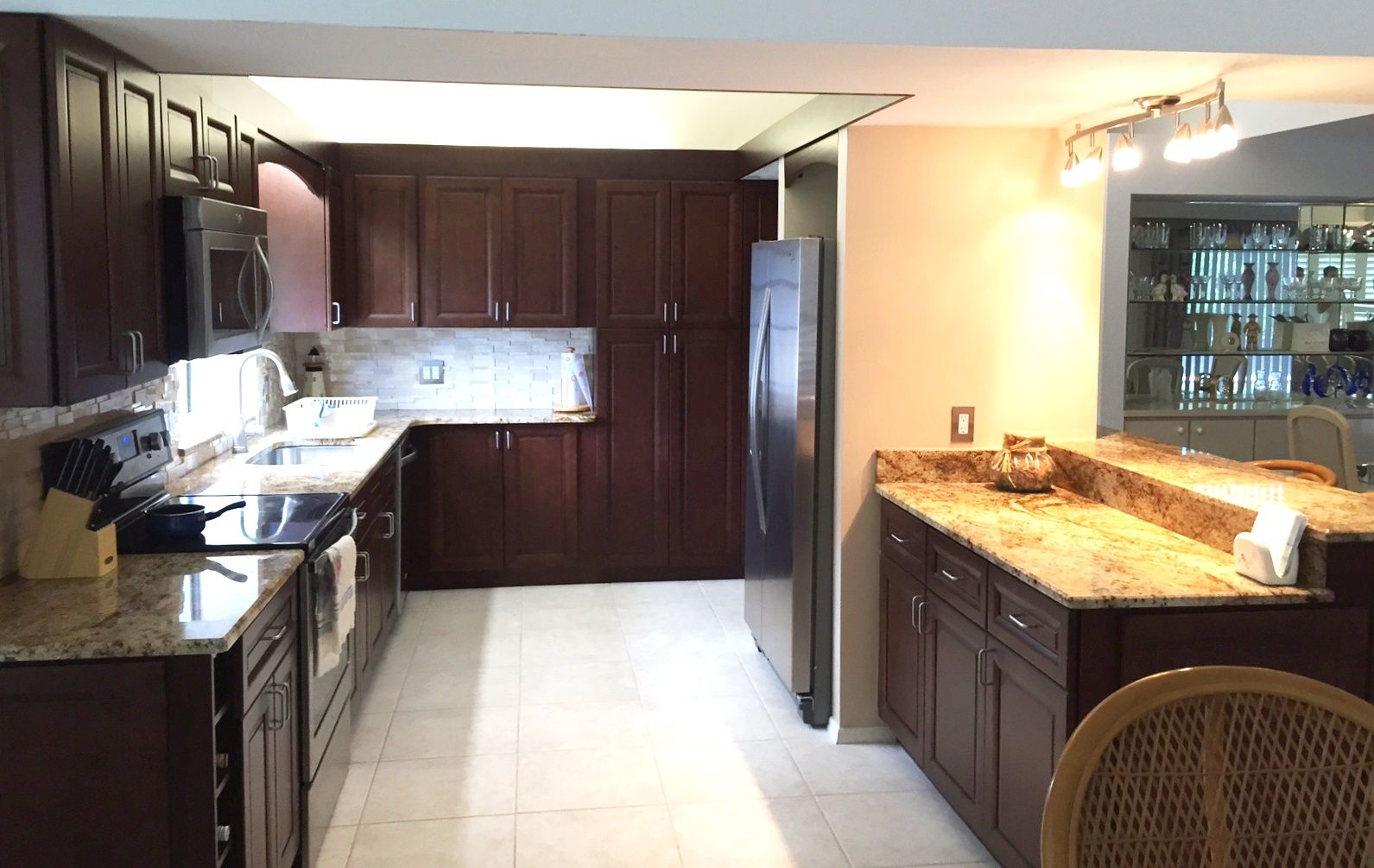 A Recent Contemporary Kitchen Remodel Project Alliance Group in size 1591 X 1005