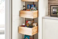 A Tall Pantry With Deep Drawers Makes Achieving A Well Organized in dimensions 735 X 1165