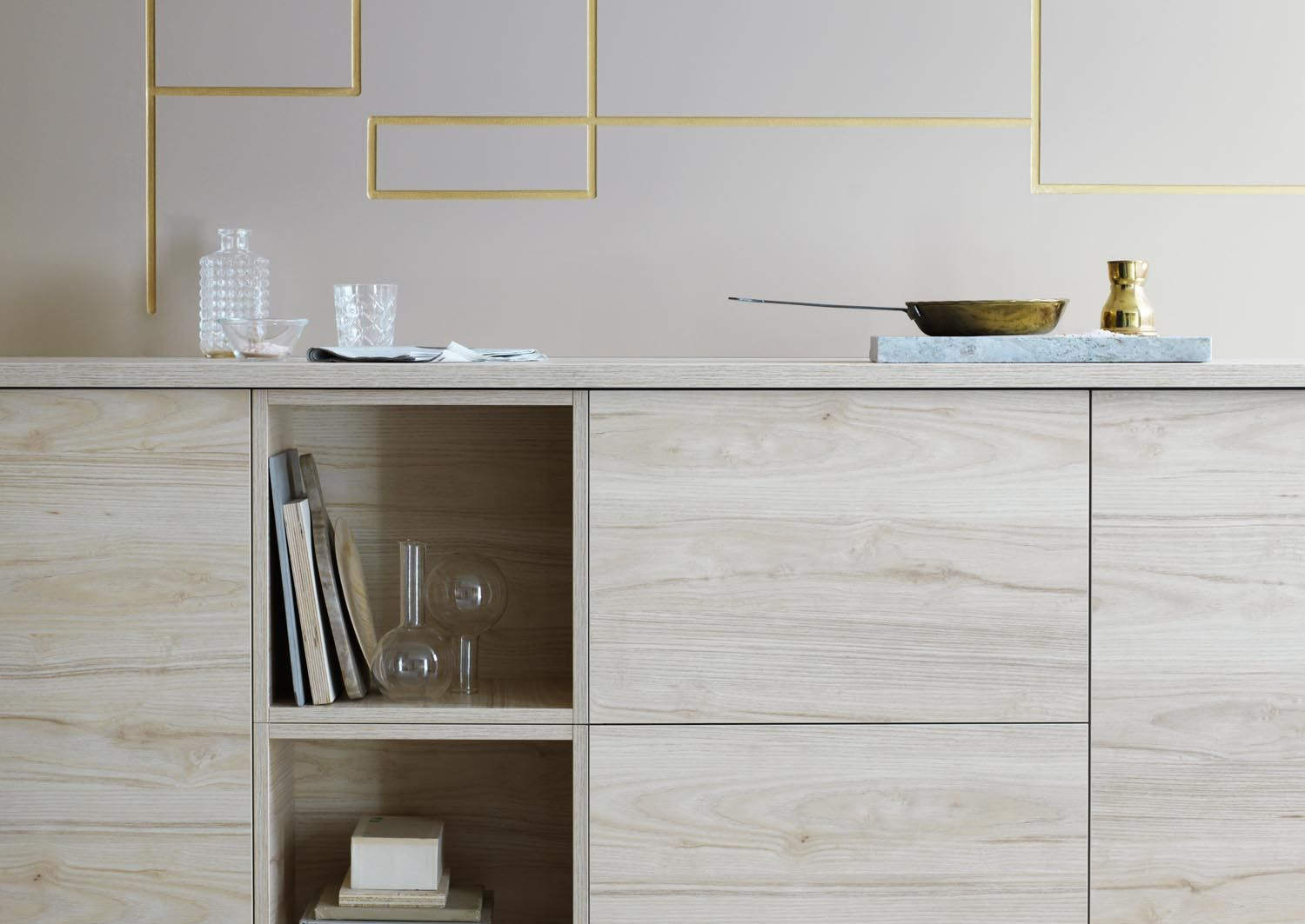 Askersund Bleached Wood Kitchen Cabinets Ikeas New Collections For for dimensions 1500 X 1063