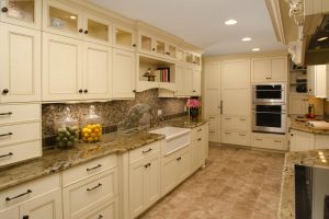 Astonishing Cream Kitchen Cabinets For Old Fashioned Kitchen With in proportions 1200 X 799