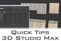 Autodesk 3ds Max Quickly Detail Interiors With Cabinet Maker with regard to measurements 1280 X 720