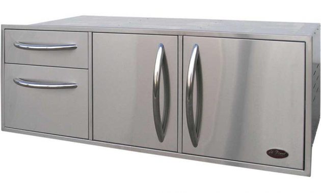 Cal Flame 525 In Wide Outdoor Kitchen Stainless Steel Complete with measurements 1000 X 1000