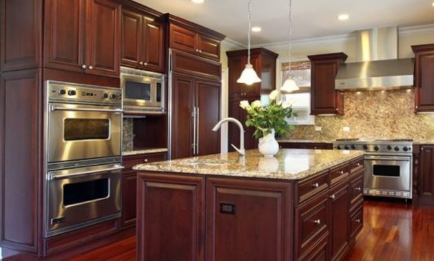 Classic Cherry Alba Kitchen Design Center Kitchen Cabinets Nj regarding proportions 1000 X 1000