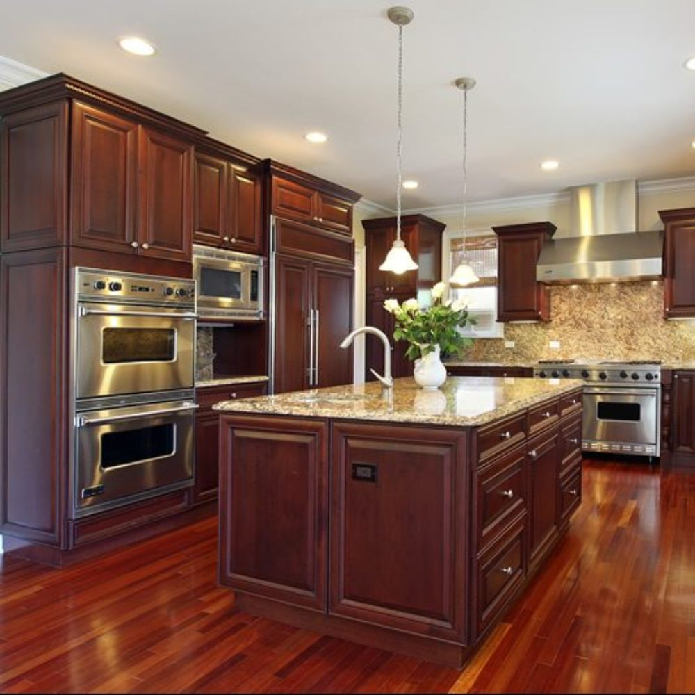 Classic Cherry Alba Kitchen Design Center Kitchen Cabinets Nj regarding proportions 1000 X 1000