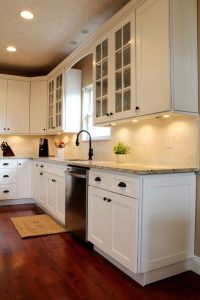 Crown Moulding For Shaker Style Cabinets With Amish Kitchen Cabinets inside size 736 X 1104