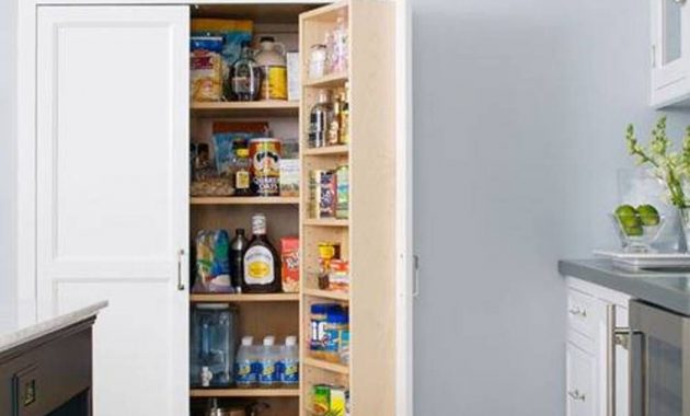 Furniture Pantry Cabinet For Kitchen Built In White Kitchen with regard to proportions 1049 X 1397