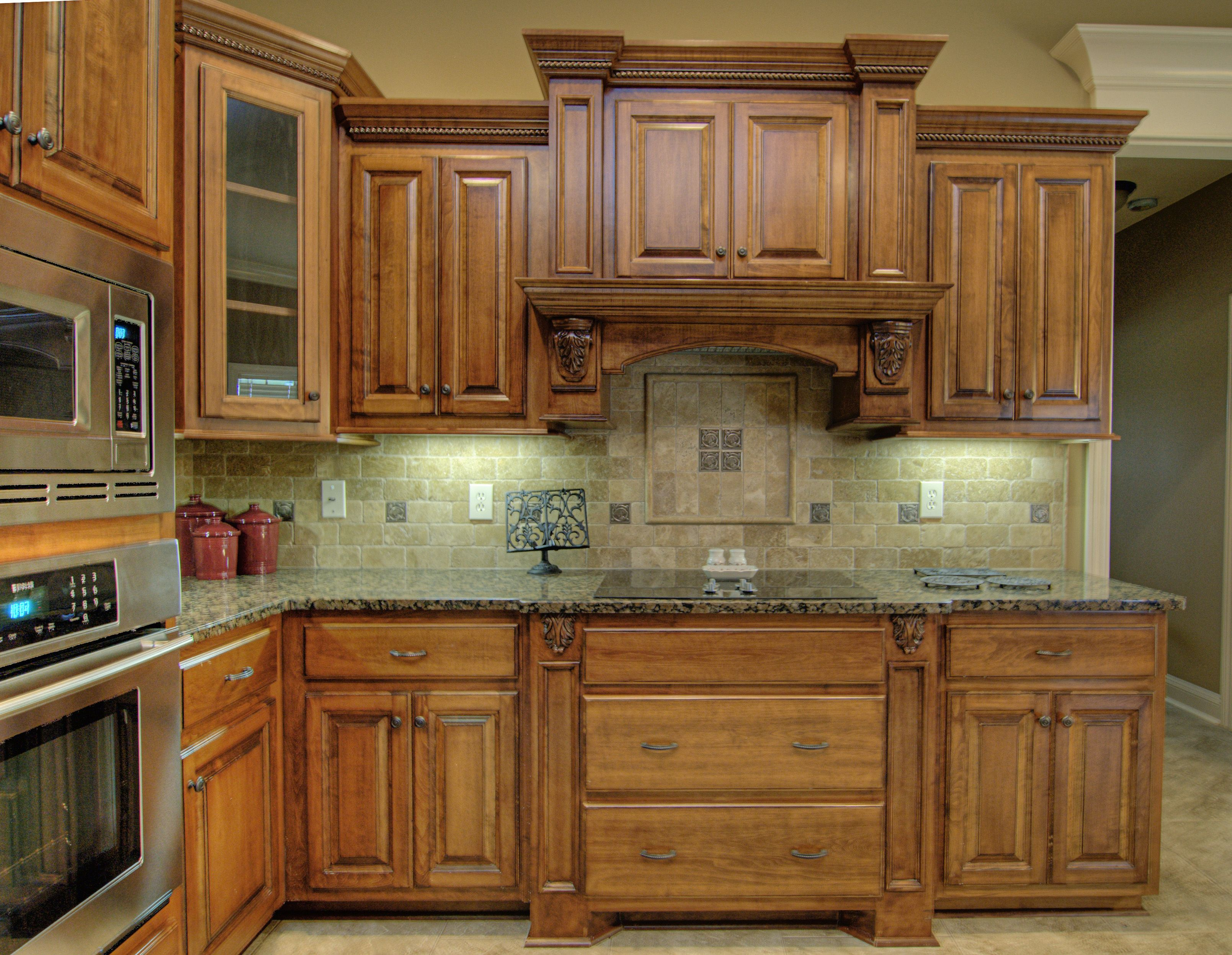 Glazing Oak Cabinets Kitchen 70 Kirkland Custom Cabinets Inc within dimensions 3218 X 2494