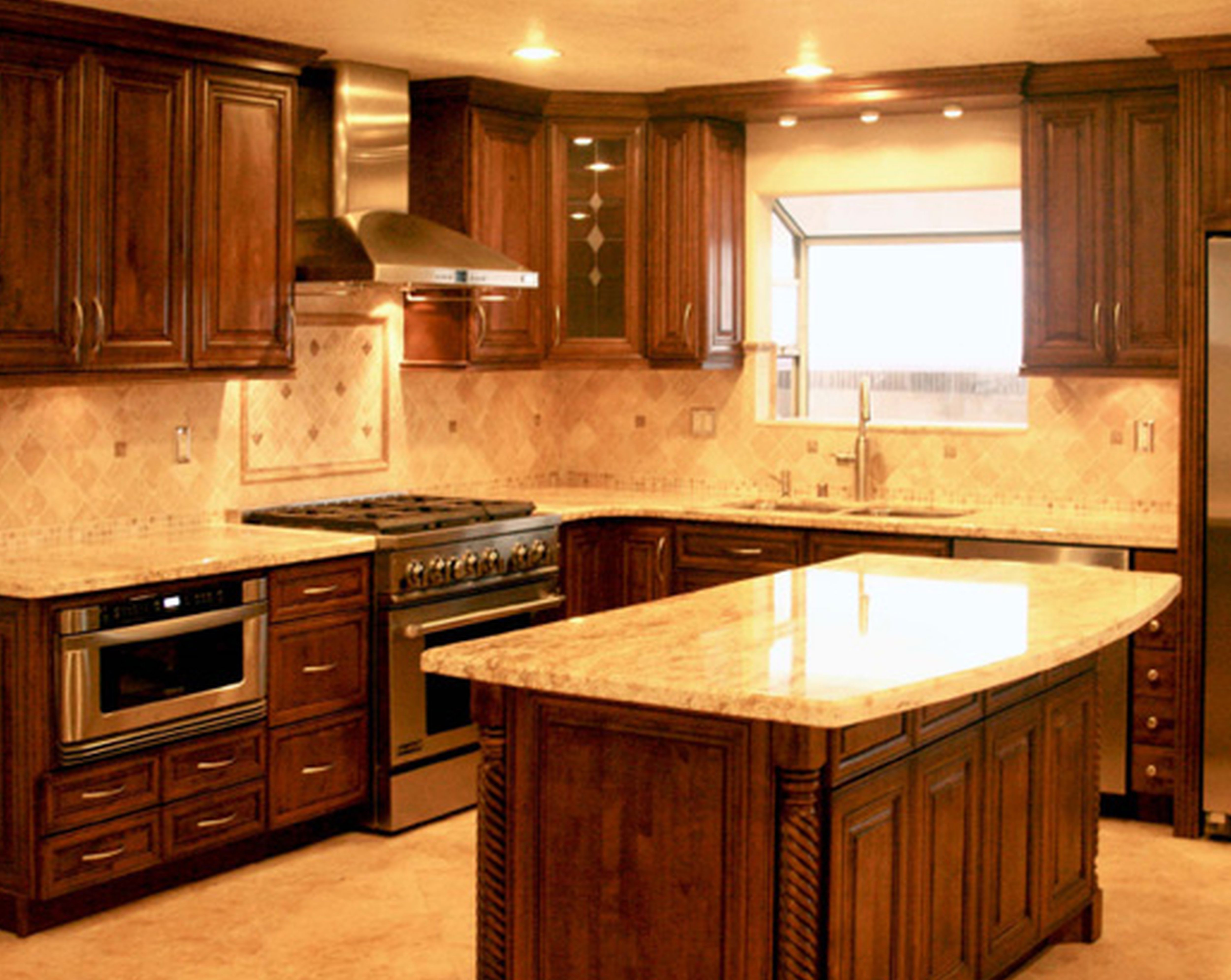 Good Colors For Kitchens With Oak Cabinets Most Popular Color For within measurements 5000 X 3981