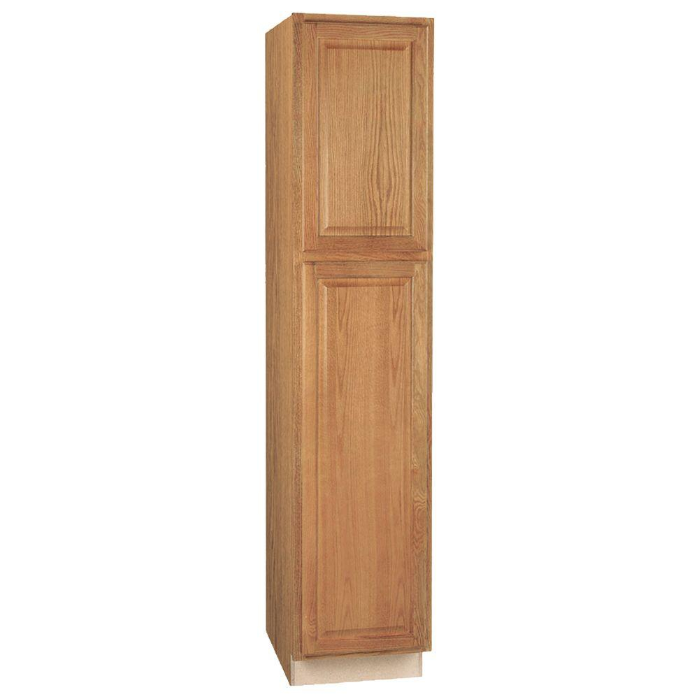 Hampton Bay Hampton Assembled 18x84x24 In Pantry Kitchen Cabinet In inside proportions 1000 X 1000
