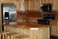 Hand Crafted Custom Rustic Cedar Kitchen Cabinets King Of The pertaining to measurements 2848 X 4272