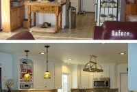 Home Remodel Before And After This Kitchen Remodel Was Completed in size 2160 X 3164