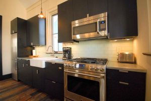 Image Result For Black Solid Slab Kitchen Cabinet Doors Cabinets inside proportions 1200 X 803