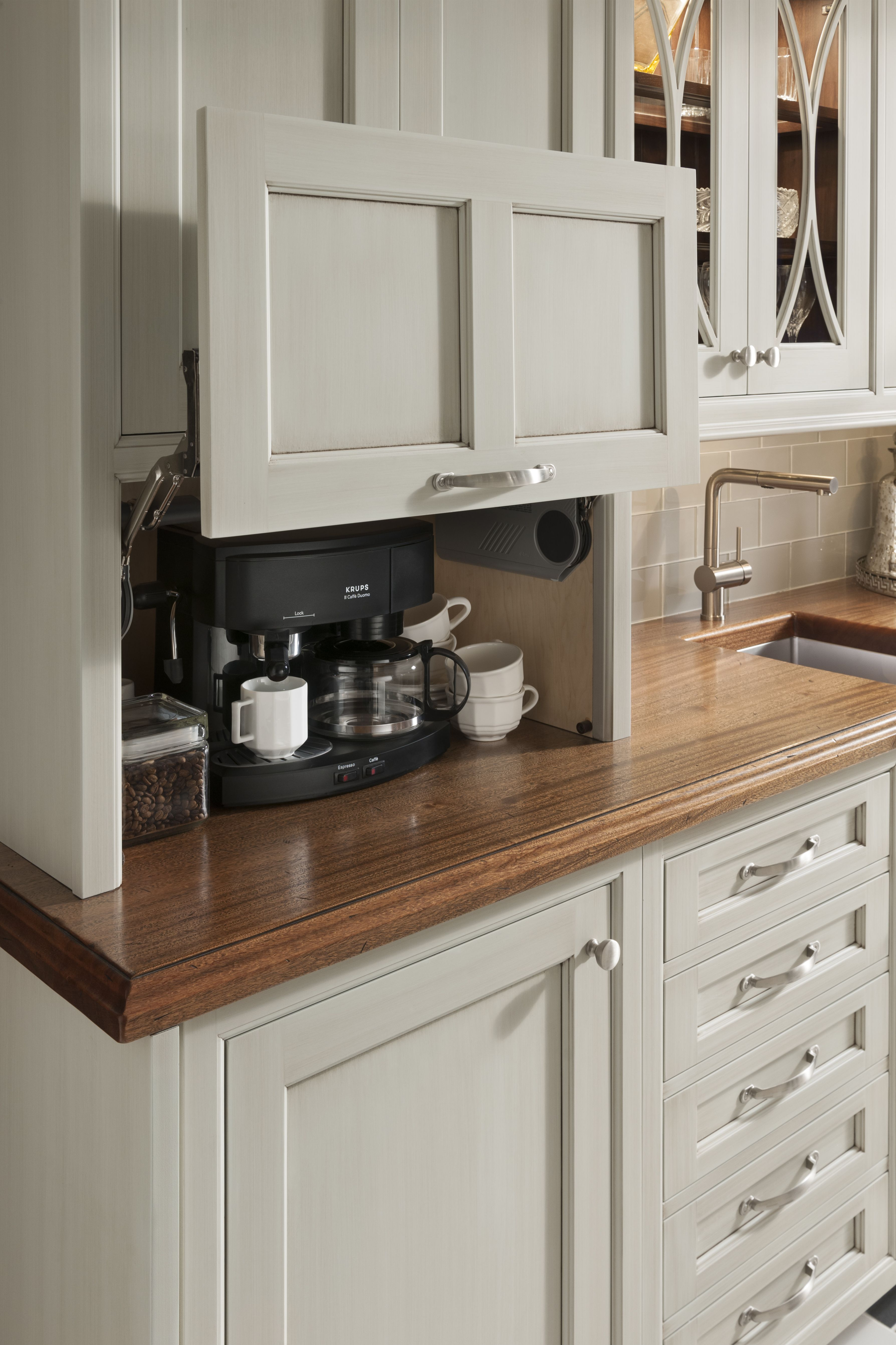 Keep Your Kitchen Counters Clutter Free With These Beautiful Custom throughout proportions 3576 X 5364