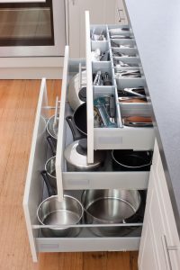 Keep Your Kitchen In Order With Our Pot Drawers And Cutlery Drawers within proportions 1200 X 1800