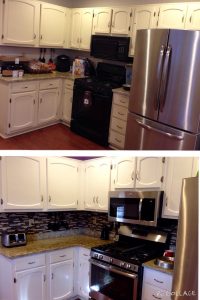 Kitchen Cabinet Refinishing In Peachtree City Ga Mr Painter 770 intended for size 1200 X 1800