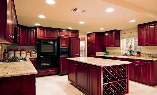 Kitchen Colors With Cherry Cabinets intended for sizing 1280 X 720