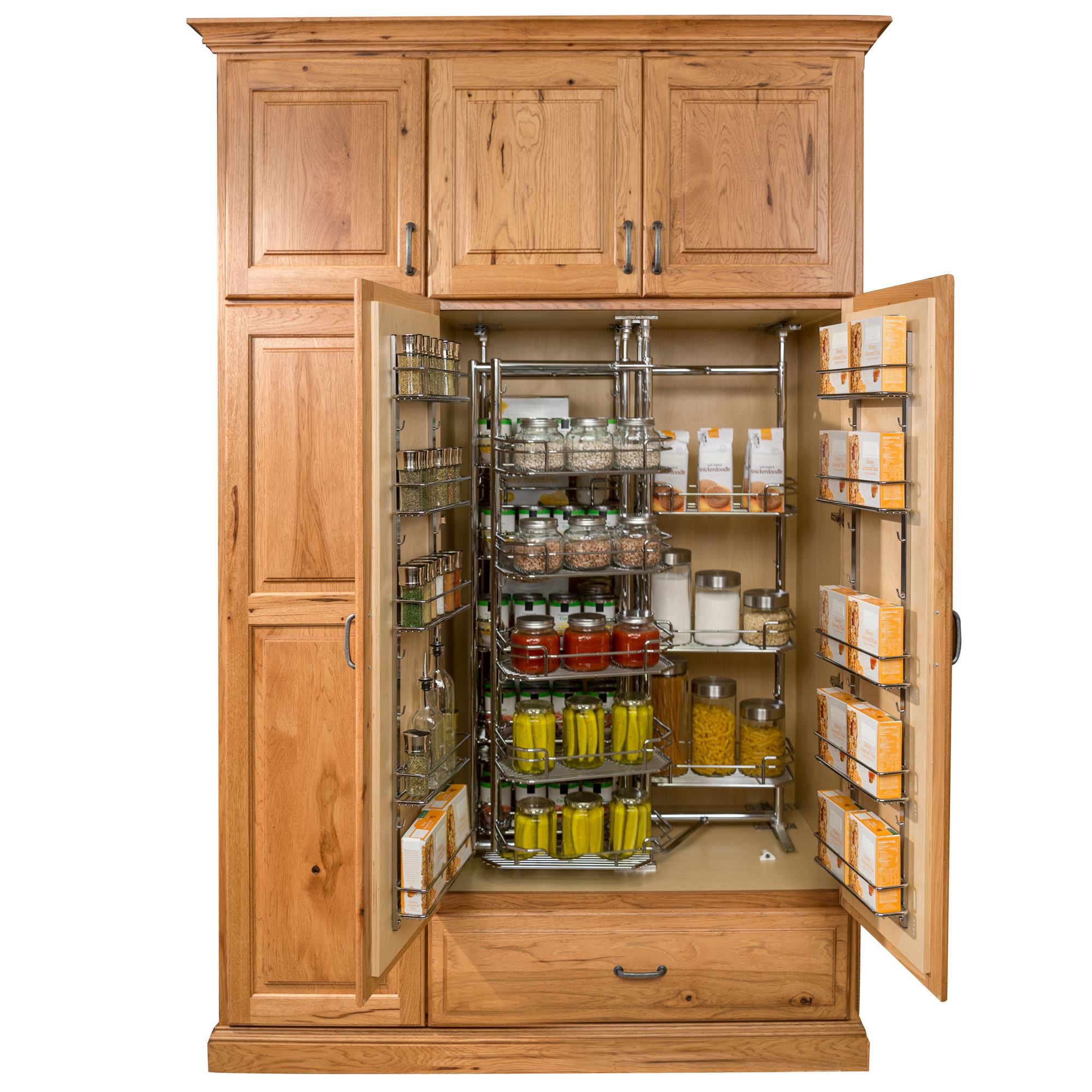 Kitchen Food Storage Cabinet Pantry Cupboard Doors Organizing A with regard to size 2000 X 2000