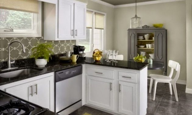 Kitchen Paint Colors With White Cabinets And Black Granite Google with regard to sizing 1024 X 768