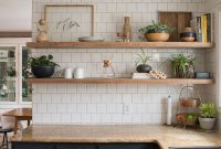 Kitchen Reveal With Dark Cabinets And Open Shelving Popular Bigger for proportions 800 X 1199