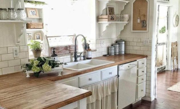 Lightly Rustic Off White Farmhouse Kitchen Cabinets Kche In 2018 in measurements 819 X 1024