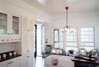 Louvered Cabinet Doors In The Kitchen In White Color With Apron Sink throughout measurements 1024 X 831