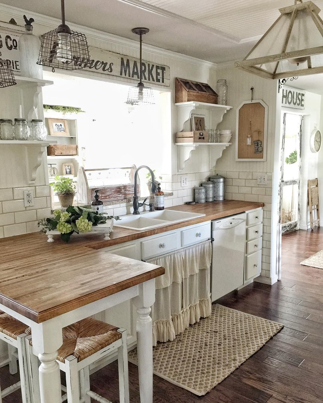 Loving All Of The Textures In This Farmhouse Kitchen 3 Kitchen inside proportions 1080 X 1350