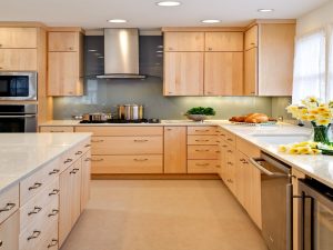 Natural Maple Kitchen Cabinets Design Inspiration 194838 Kitchen inside dimensions 1920 X 1440