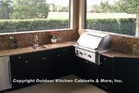 Outdoor Kitchen Cabinets More Quality Outdoor Kitchen Cabinets in size 1720 X 970