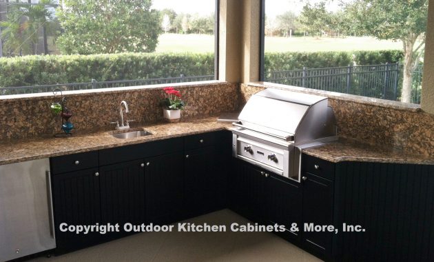 Outdoor Kitchen Cabinets More Quality Outdoor Kitchen Cabinets in size 1720 X 970