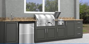 Outdoor Kitchen Cabinets Polymer Image Cabinets And Shower Mandra with regard to dimensions 2000 X 1000