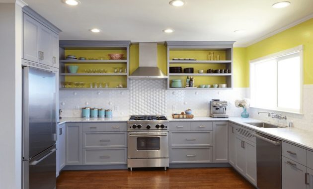 Painted Kitchen Cabinet Ideas Freshome intended for sizing 1210 X 774