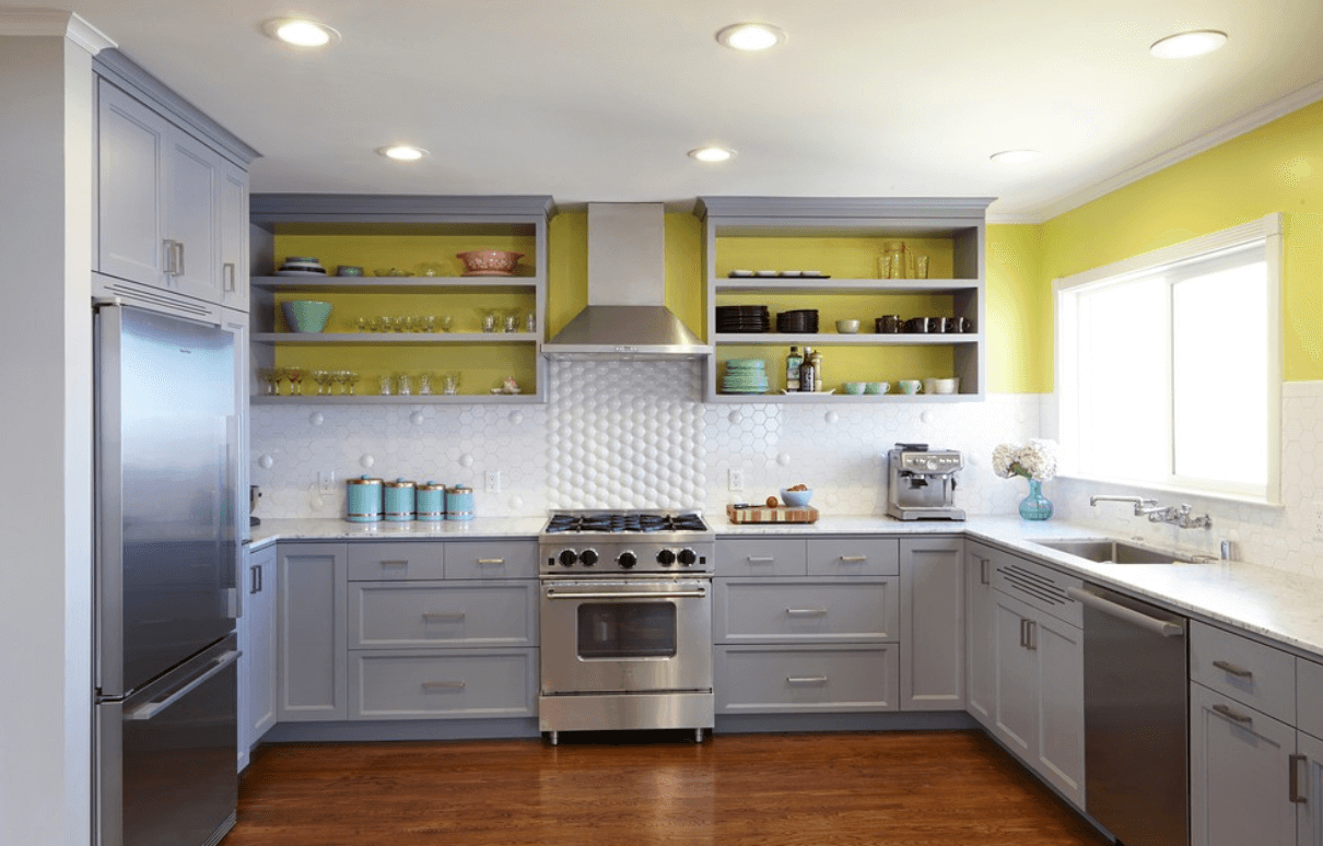 Painted Kitchen Cabinet Ideas Freshome intended for sizing 1210 X 774