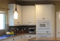 Painted Kitchen Cabinets Professionally Painted White Kitchen intended for sizing 735 X 1102