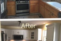 Painting Kitchen Cabinets Two Different Colors Inspiring Luxury Of regarding dimensions 1200 X 1800