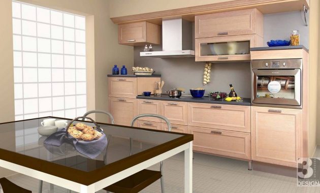 Peach Color Interiorkitchen Kitchen Cabinets Kitchen Cabinet in dimensions 1366 X 768