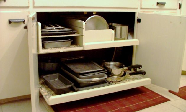 Pull Out Pot And Pan Storage Drawer Matt And Shari for proportions 1280 X 960