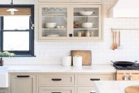 Puttytan Colored Kitchen Cabinets With White Subway Tile Backsplash in dimensions 1080 X 1350