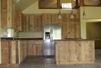 Rough Sawn Pine Kitchen Cabinet Bettercuisine regarding measurements 1024 X 768