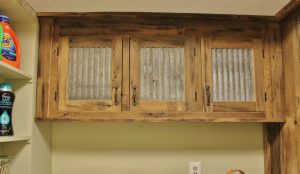 Rustic Upper Cabinet Reclaimed Barn Wood Wtin Doors Unfinished in dimensions 1500 X 871