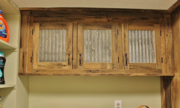 Rustic Upper Cabinet Reclaimed Barn Wood Wtin Doors Unfinished in dimensions 1500 X 871