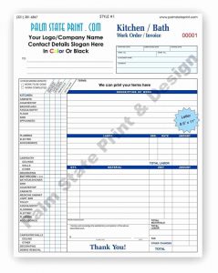 Sample Invoice For Kitchen Download Kitchen Cabinet Invoice Template in sizing 796 X 1000