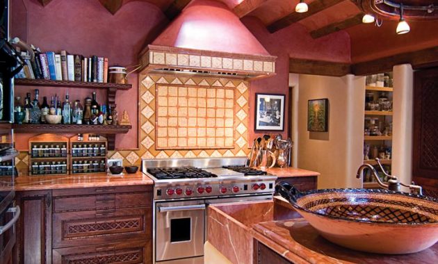Santa Fe Style Kitchen Cabinets Hydj with regard to sizing 736 X 1099