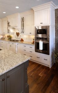 See This Kitchens Graceful Glass Doors Showplace Cabinetry inside size 1253 X 2000